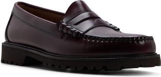G.H. Bass & Co. Layton Leather Penny Loafer in Wine at Nordstrom, Size 11.5