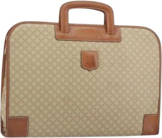 Celine Pre-owned Handbags, female, Beige, Size: ONE SIZE Pre-owned Plastic Bag