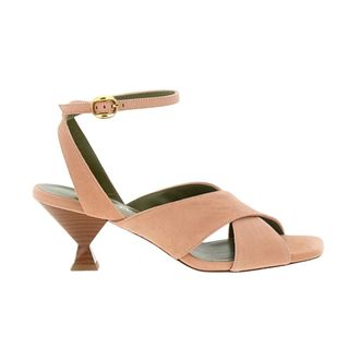 MARIA LUCA High Heel Sandals, female, Pink, Size: 7 1/2 US Osanna Heel Sandals