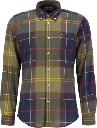 Barbour Glendale Tailored Shirt - Heren - Casual Overhemden - Veelkleurig - M - Katoen - Overhemden