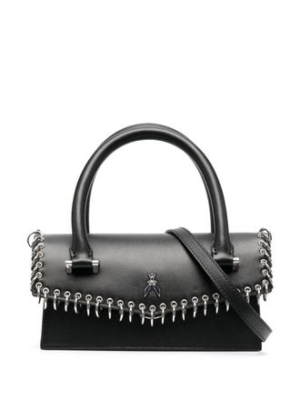 Patrizia Pepe Borsa a spalla Fly Bamby con decorazione - Nero