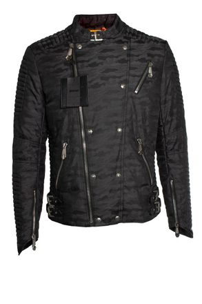 Philipp Plein Philipp Plein, quilted biker jacket