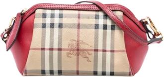 Burberry Pre-owned Cross Body Bags, female, Multicolor, Size: ONE SIZE Pre-owned Fabric Crossbody Bag