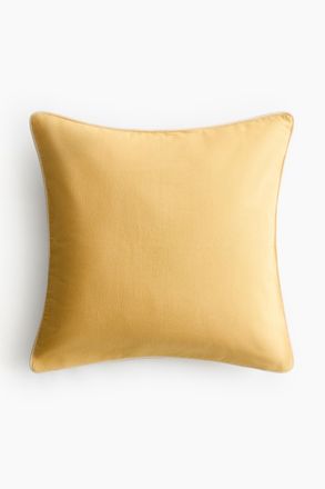 H&M Kissenh&uuml;lle aus Canvas - Gelb