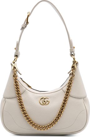 Gucci Pre-owned Womens Aphrodite Shoulder Bag - Light Grey Leather - One Size