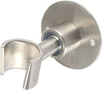 OEM Supporto Per Soffione Doccia In Acciaio Inox, Supporto Per Soffione Doccia Regolabile A 360&deg; Per Il Bagno, Supporto Doccia In Metallo Da Parete