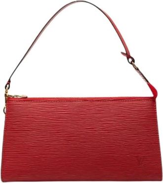Louis Vuitton Pre-owned Shoulder Bags, female, Red, Size: ONE SIZE Pre-owned Pochette Accessoires