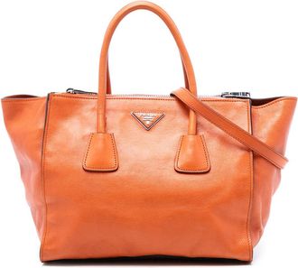 Prada Pre-owned Prada Glace Calf Twin Pocket Satchel Ladies GSNSK8VQ3E5U7SQU