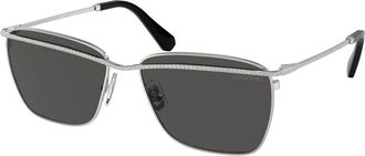 Swarovski SK7006 400187 Womens Sunglasses Silver Size 58