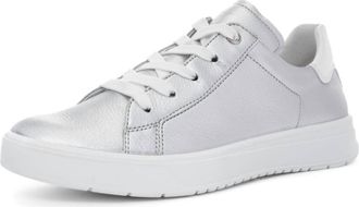 Ara Womens Lace-Ups Ruby Sneaker In Silver/white