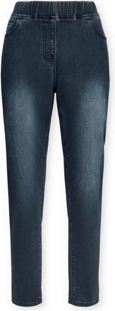 Elena Miro Jeans, Dames, Blauw, 3Xl, Denim, Slim Fit Jeggings