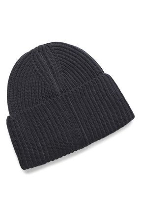 Under Armour Halftime Beanie in Black /Black /Black at Nordstrom
