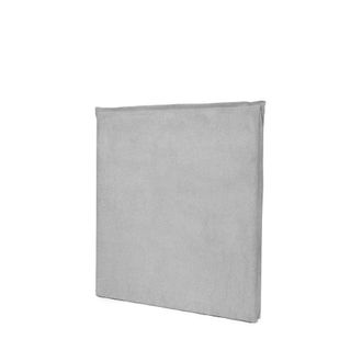 Koketto Home Cabecero tapizado gris claro para cama de 90 cm