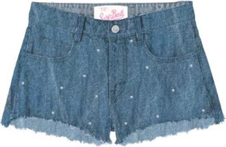 MC2 Saint Barth Broeken - Dames - Denim shorts - Blauw - M - Denim - Korte Broeken