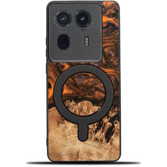 OEM Funda Bewood Unique Para Motorola Edge 50 Ultra - Naranja Con Magsafe
