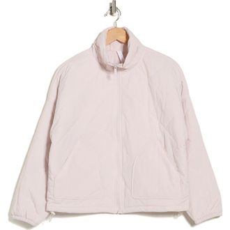 Zella Wander Diamond Quilted Jacket in Pink Hush at Nordstrom Rack, Size X-Large