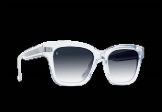 Raen Optics Womens Breya Sunglasses In Swim / Smoke Gradient