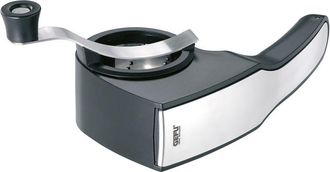 GEFU Gefu ge89133 Pecorino - Tritacarne (3 tamburi in acciaio inox nero 27 x 13,2 x 11,8 cm)