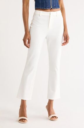 L'agence Ketra Baby Bootcut Pants in White at Nordstrom Rack, Size 18 (Similar To 18W-20W)