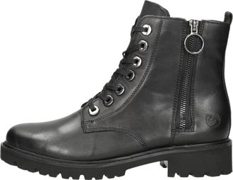 Remonte Schoenen, Dames, Zwart, 38 EU, Veterschoenen Hoog