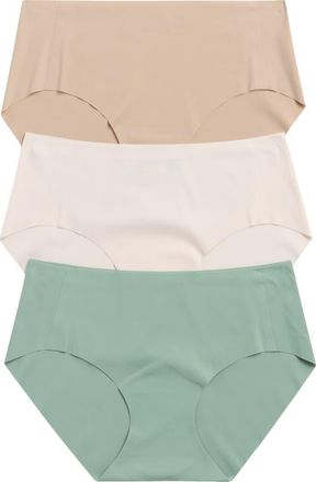 Honeydew Intimates Cool Luxe 3-Pack Hipster Briefs in Green Assorted at Nordstrom Rack, Size Large/x-Large
