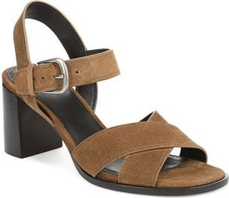 Vince Salma Ankle Strap Sandal in Elmwood at Nordstrom, Size 7.5