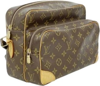 Louis Vuitton Pre-owned Cross Body Bags, female, Brown, Size: ONE SIZE Pre-owned Vintage Cross Body Bag