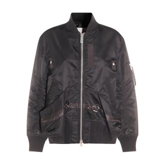 sacai Ruffled Pocket Bomber Jacket