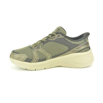 Skechers Lycra Sport Slip-In - Heren - Sport - Grijs - Maat: 44 EU
