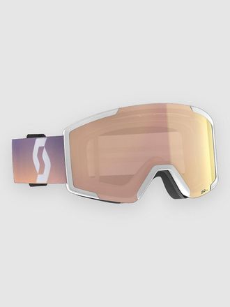 Scott Shield White/Soft Pink Goggle weiss