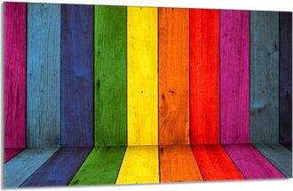 OEM Placa Protectora De Vidrio Para La Estufa 80x52 Colorido