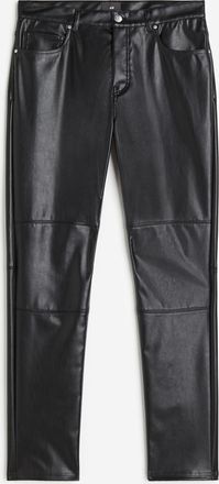 H&M Hose Slim Fit - Schwarz