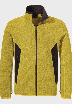 Sch&ouml;ffel Fleecejacke SCH&Ouml;FFEL Hiking CIRC Fleece Jk Style Yew MNS, Herren, Gr. 48, gelb (5455, gelb), Oberstoff: 100% Polyester; Futter: 100% Polyester; Oberst