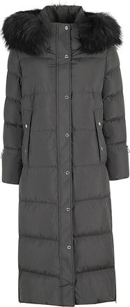 Moorer Luxe Bontjas - Dames - Parka Jassen - Zwart - S - Polyester - Jassen