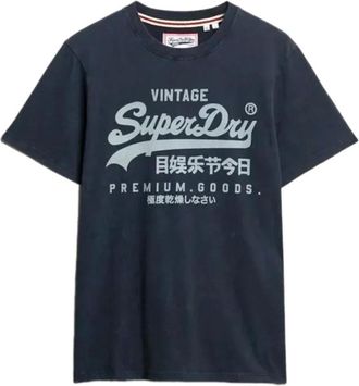 Superdry Uomo, Top, Blu, M, new