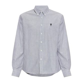 Ami Camicia a righe - - Shirts - Uomo - Grigio - XL