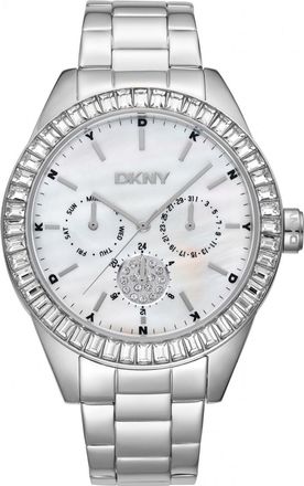 DKNY Womens DK1L027M0015 Ladies Nolita Glitz Watch - Silver - One Size