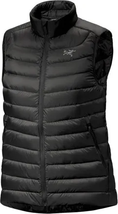 Arc'teryx Cerium Vest Daunengilet f&uuml;r Damen | schwarz
