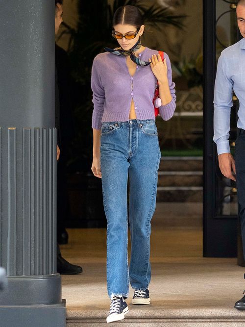 jeans Kaia Gerber