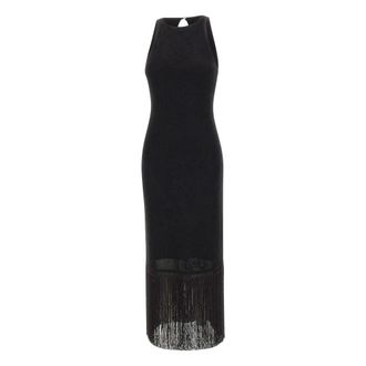 HUGO BOSS Hugo, Maxi Dresses, female, Black, Size: S Farseille Dress