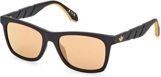 adidas Sportieve Navigator Zonnebril - Heren - Zonnebrillen - Zwart - 53 MM - Accessoires