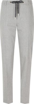 Eleventy Slim-fit Broeken - Dames - Slim Fit Broeken - Grijs - L - Broeken