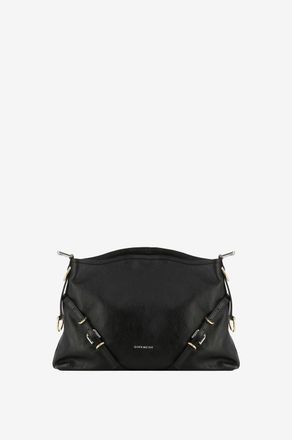 Givenchy Schultertasche aus genarbtem Leder Voyou Medium