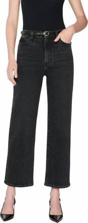 Frame Denim Wide-Leg Cropped Jeans In Deco