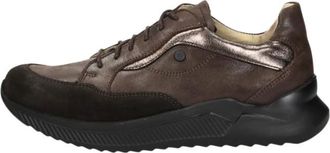 Wolky Schoenen, Dames, Bruin, 37 EU, Wol, E-Move Lage Veterschoen