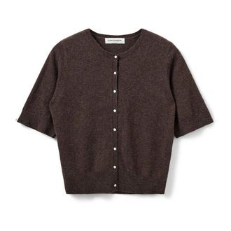Sofie Schnoor Cardigans - female - Sofie Schnoor - Cardigans - Brown - XS - Knitwear