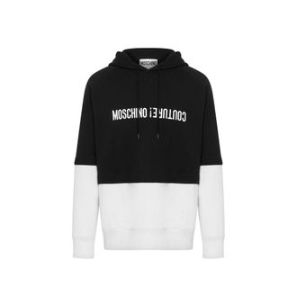 Moschino Black Cotton Mens Sweatshirt