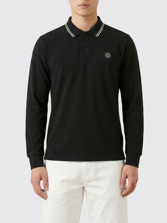 Stone Island Polo Shirt Men color Blue