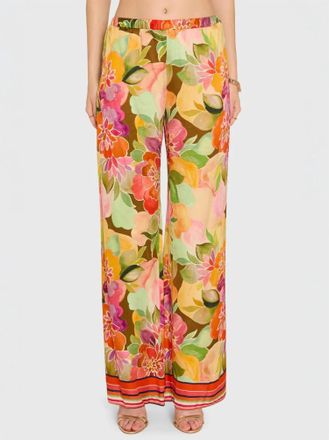 Amanda Uprichard Mariko Pants In Dominica Scarf Print