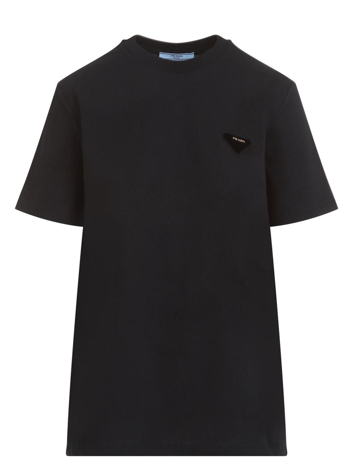 PRADA★素敵！Navy/Red/White Striped Jersey T-Shirt 28384695_57736197_322.jpg